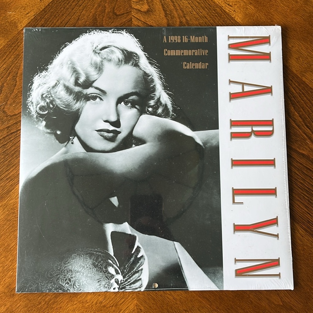 Marilyn Monroe 1998 Commemorative Calendar